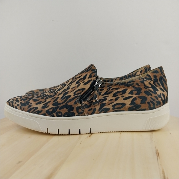 Naturalizer Hawthorn Round Toe Platform Athletic Sneakers Size 10M Leopard Print - Picture 2 of 13